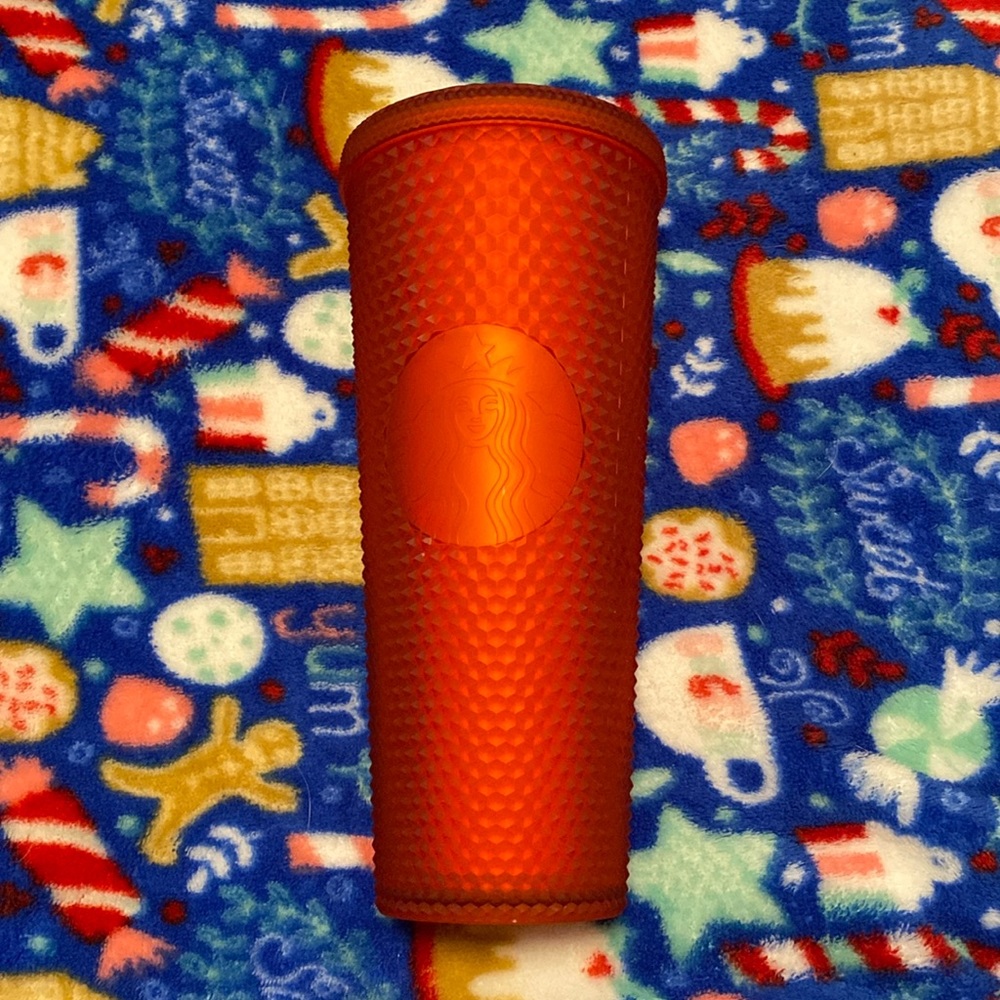 Red Studded Starbucks cup